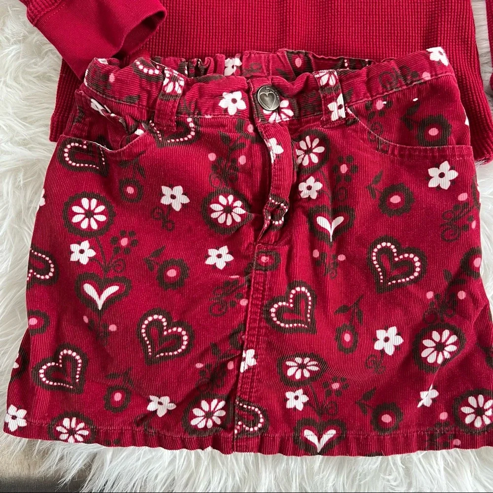 Gymboree Shirt & Skirt Size 5